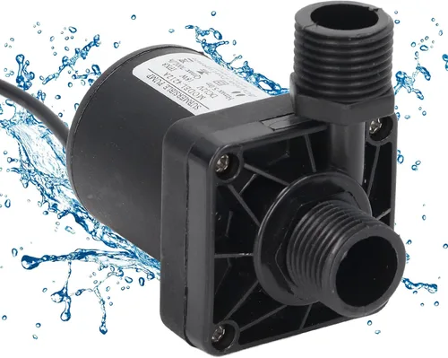 Vista 2 de Sumergible DC12V 20W Motor sin escobillas 800L/H silencioso de bajo ruido acuario tanque de peces fuente bomba