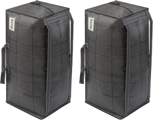 Vista 29 de VENO Paquete de 2 bolsas de mudanza con correas de mochila, resistentes, alternativas de cajas de mudanza, suministros de embalaje, bolsas