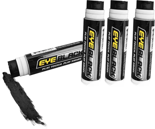 Vista 30 de EyeBlack BattlePaint - Grasa negra para debajo de los ojos de colores brillantes para atletas profesionales y súper fanáticos, béisbol, softbol
