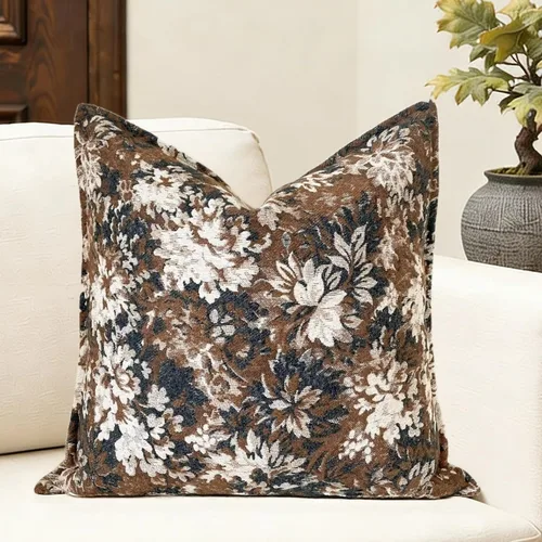 Vista 10 de Slow Cow Paquete de 2 fundas de almohada decorativas rectangulares de patchwork para sofá, 12 x 20 pulgadas