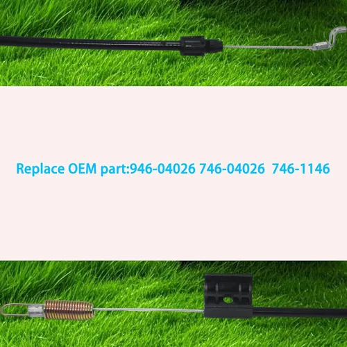 Vista 4 de 946-04026 Cable de control para cortacésped MTD Cub Cadet Troy-Bilt Bolens sustituye a 746-04026 746-1146