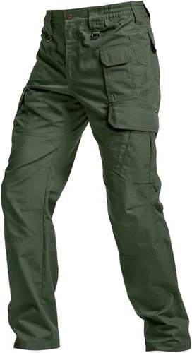 Vista 8 de CQR Pantalones tácticos para hombre, resistentes al agua, pantalones cargo Ripstop, ligeros EDC trabajo, senderismo, ropa para exteriores