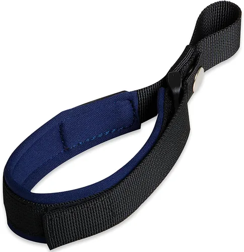 Vista 23 de Correa de muñeca ajustable manos libres, paquete de 2 correas de muñeca de tela de buceo suave y cómoda correa de perro para correa retráctil
