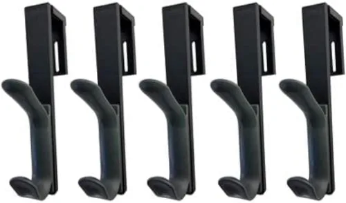 Vista 8 de Modtek Gancho de pared de cubículo de alta resistencia (gancho de pared de 4 pulgadas de profundidad, 1 paquete)