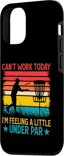 Vista 2 de iPhone 15 Can't Work Today I'm Feeling A Little Under Par - Disc Golf Case