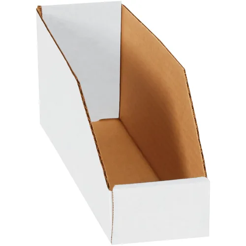 Vista 25 de Box USA BBINBIN29K Cajas de contenedores de tapa abierta, 2" x 9" x 4-1/2", kraft (paquete de 25)