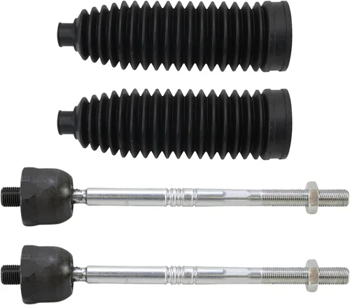 Vista 304 de TRQ Kit de dirección delantera con barra de acoplamiento de fuelle de piñón y cremallera compatible con Toyota Echo 2000-2005