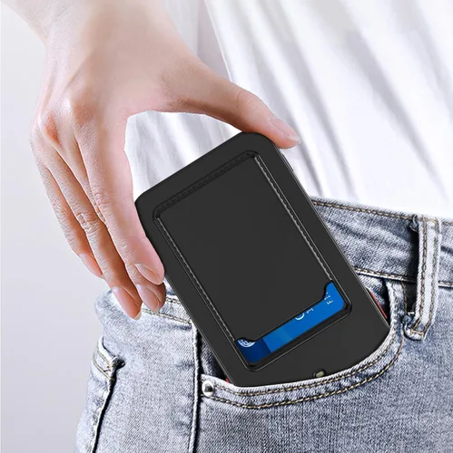 Vista 9 de Funda para Redmi Note 9 Pro, Redmi Note 9s con ranura para tarjetas de crédito, TPU suave TPU silicona resistente a los arañazos delgada ranura