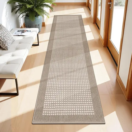 Vista 16 de Ileading Tapete para puerta de interior de 24 x 36 pulgadas, absorbente para perros, tapete de bajo perfil para entrada pequeño con respaldo de goma