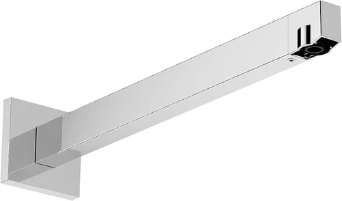 Vista 3 de hansgrohe Brazo de ducha moderno de 17 pulgadas en bronce cepillado, 24337141