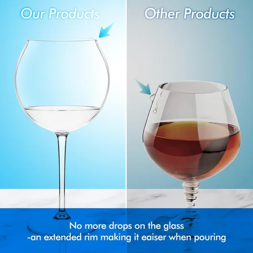 Vista 6 de Copas de vino flotantes para piscina con tapas de taza, juego de 2, copas de vino inastillables junto a la piscina, taza flotante, tina de piscina