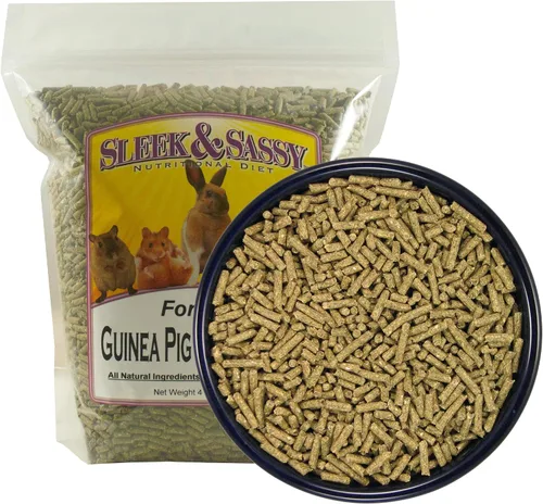 Vista 4 de SLEEK & SASSY NUTRITIONAL DIET Comida fortificada para conejillos de indias y conejos (20 libras)