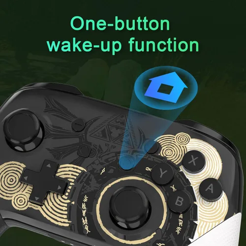 Vista 4 de BELOPERA Switch Pro Controller Compatible with Switch OLEDLITE Controller, Wireless Pro Controller for Switch, Rechargeable Remote Controller with