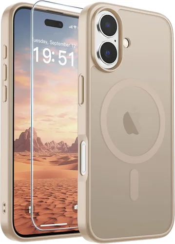 Vista 319 de SUPFINE Funda magnética para iPhone SE 2022 (3ª)/2020 (2ª), iPhone 8 (compatible con MagSafe) (protección contra caídas de grado militar), funda