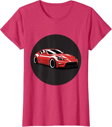 Vista 8 de 370z Car Retro Design Sport Camiseta, Blanco