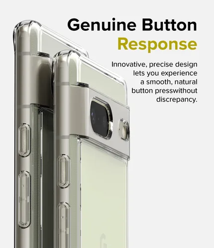 Vista 5 de Ringke Fusion para Google Pixel 7 Funda [Siempre con Estilo] Recubrimiento UV Resistente a Arañazos y Decoloración, Bolsillos de Aire a Prueba