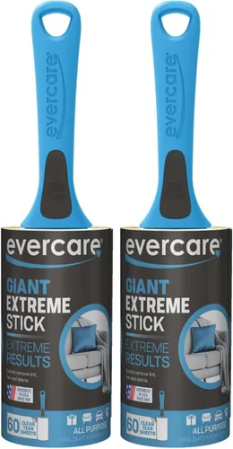 Vista 5 de Evercare Giant - Recambio de rodillo de pelusa de 70 capas, 60 unidades (paquete de 1)