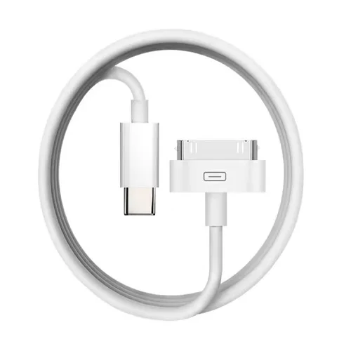 Vista 5 de Belcompany Cable de carga de 30 pines a USB para iPhone 4S, Apple MFi certificado USB Sync Data y cable de carga para iPhone 4/4s iPhone 3G/3Gs iPad