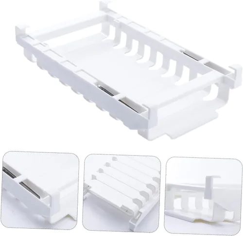 Vista 8 de Organizador de nevera, cajón organizador de nevera, accesorios para refrigerador