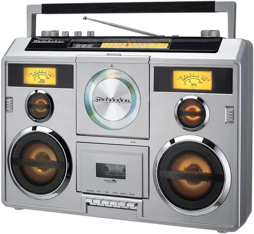 Vista 7 de Studebaker SB2140 - Estación de sonido Boombox (negro)