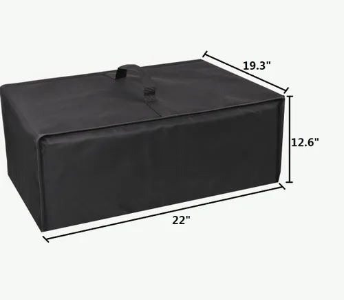 Vista 3 de AF-WAN Cubierta antipolvo para horno de freír, nailon 600D impermeable, a prueba de polvo, compatible con horno de freír de aire Ninja