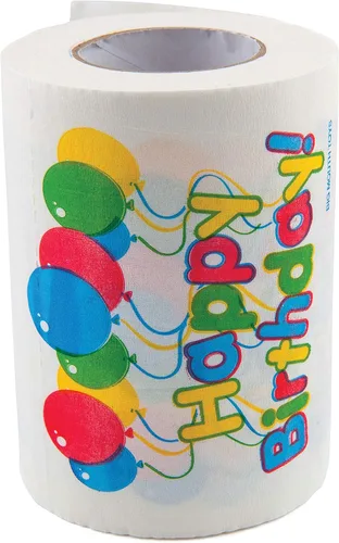 Vista 2 de BigMouth Inc Funny - Papel higiénico, Rojo, amarillo, azul