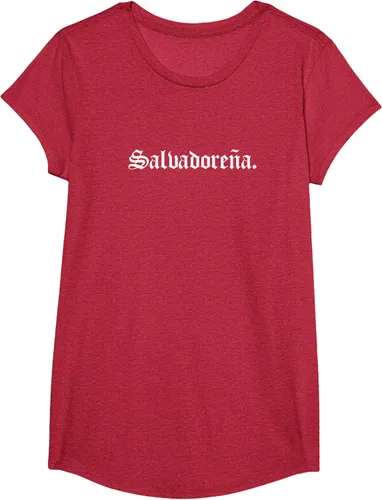 Vista 42 de Camiseta Salvadoreña Mujer, Negro