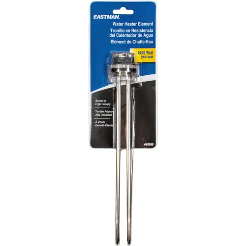 Vista 7 de Eastman Elemento calentador de agua eléctrico recto de 120 V x 1500 W de alta densidad, elemento de calentamiento de agua caliente con funda
