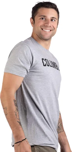 Vista 3 de Kansas City Clásico Retro City Gris Estilo Missouri MO KS River Hombres Mujeres Camiseta
