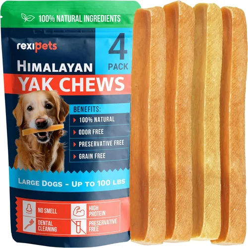 Vista 9 de Masticables de queso de yak 100% natural del Himalaya para todas las razas – Masticables de yak sin lactosa para perros pequeños, medianos y grandes