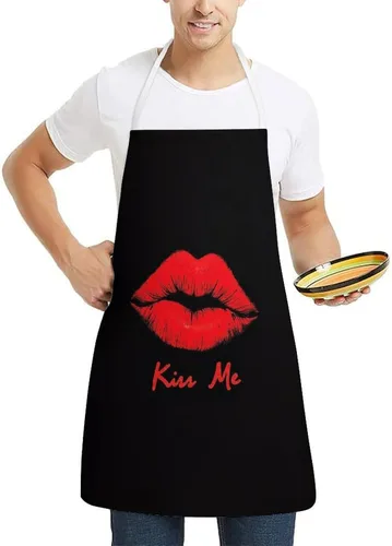 Vista 4 de Delantal de chef para mujer, delantal de cocina ajustable, delantales para accesorios de pintura