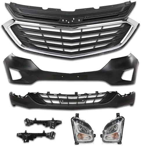 Vista 10 de PIT66 Tapas de parachoques y luces antiniebla, compatibles con Chevy Silverado 1500 07-13 Tapas de parachoques y luces antiniebla, compatibles