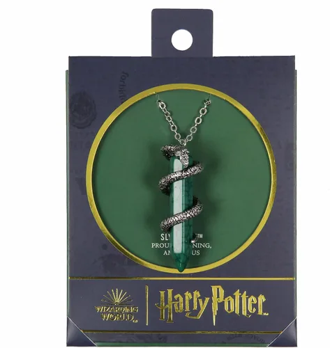 Vista 3 de Harry Potter House Animal Gem Stone Pendant Necklaces- Slytherin, Gryffindor, Hufflepuff, Ravenclaw Available