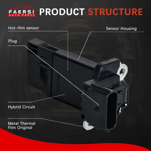 Vista 137 de Medidor de sensor de flujo de aire masivo MAF compatible con Ford con E-150 4.6L, 5.4L 2004-2014, para Ford E-150 Club Wagon 5.4L Reemplazo