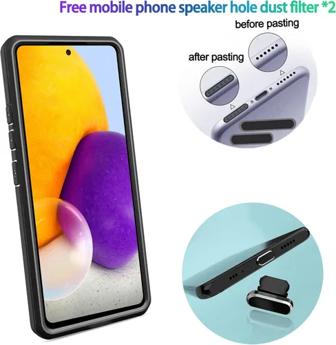 Vista 2 de Funda resistente para Apple iPhone 13 Pro de 6.1 pulgadas, 4 esquinas con bolsas de aire [protección contra caídas de 12 pies], agarre texturizado