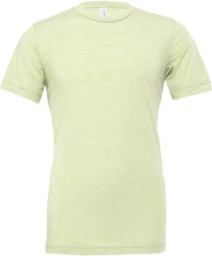 Vista 254 de Bella Canvas 3413c para hombre (1) Triblend verde + (1) Triblend rojo
