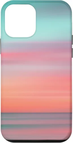 Vista 16 de Funda hawaiana para iPhone 17, diseño de playa tropical de Hawái, color azul melocotón