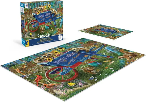 Vista 4 de Ceaco - Wild - Backyard Beauty - Rompecabezas de 1000 piezas