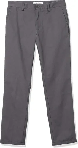Vista 10 de Tienda Essentials Men's Slim-Fit Wrinkle-Resistant Flat-Front Chino Pant