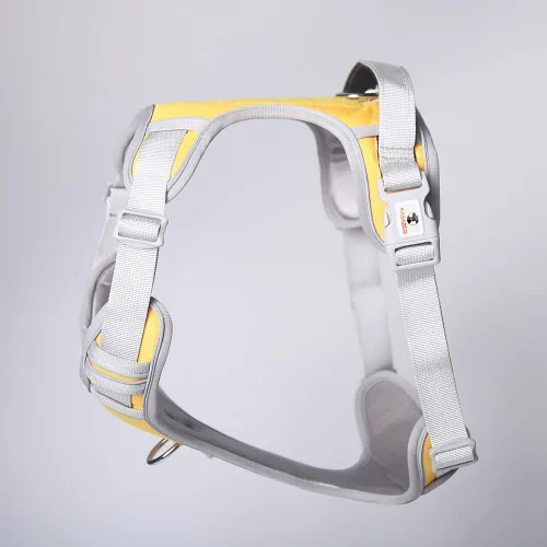 Vista 2 de Kazazoo Arnés de chaleco para perro, chaleco acolchado suave ajustable para perro, chaleco Oxford reflectante sin estrangulamiento para mascotas