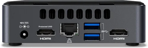 Vista 3 de Intel NUC 7 Business, una mini PC con Windows 10 Pro, i5, SSD de 256 GB, 8 GB de RAM (NUC7i5DNKPC)