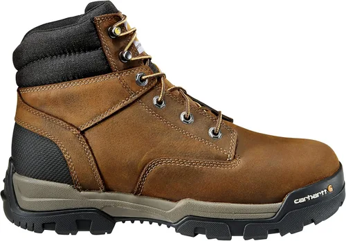 Vista 4 de Carhartt Botas de trabajo Ground Force 6" impermeables con punta suave para hombre CME6047
