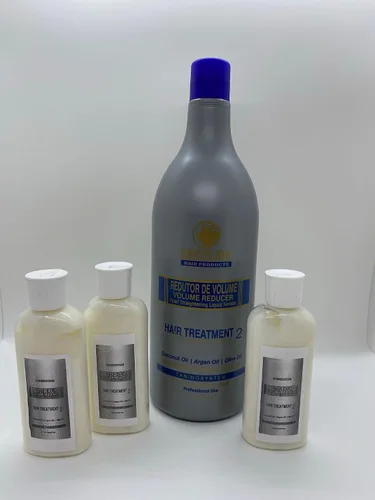 Vista 4 de BHP - Tratamiento clásico de queratina para el cabello, varios tamaños (2 x 3.4 fl oz Shmpoo y queratina)