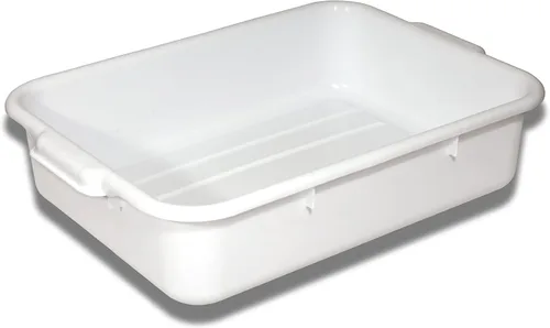 Vista 3 de Crestware Bañera de autobús pesada, 5 pulgadas, gris