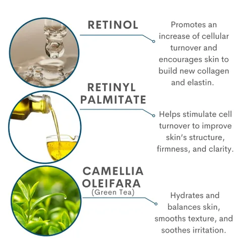 Vista 5 de Serious Skincare Vitamin A Force XR Retinol suero concentrado facial, micro exfoliante y rejuvenecimiento para piel radiante, para líneas, arrugas
