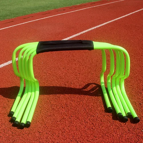 Vista 24 de YXXSDP Juego de entrenamiento de velocidad y agilidad, obstáculos de entrenamiento de obstáculos portátiles profesionales, equipo de práctica