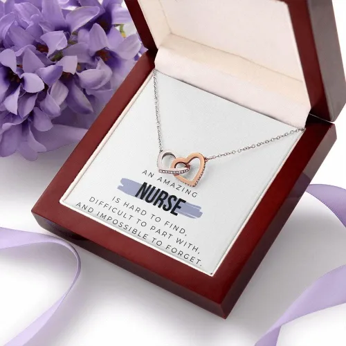 Vista 2 de Collar de enfermera, collar de enfermera para mujer, regalo de futura enfermera, graduación de enfermera 2023, profesional de enfermería registrada