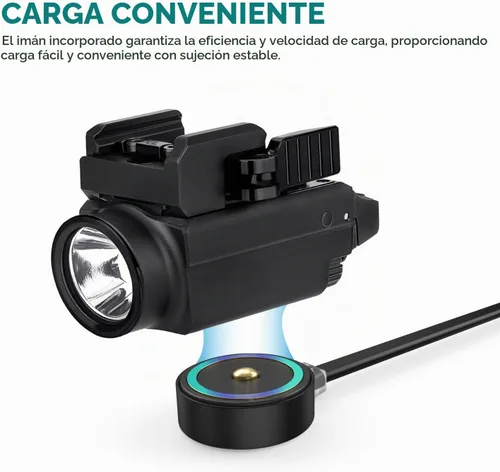 Vista 4 de TUSITA Cable de carga magnético MCC S solo compatible con linterna Olight Baldr RL Mini S BL, PL-Mini 1 2 - Especial, 39.4 in