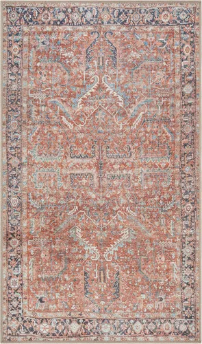 Vista 354 de GLN Rugs Traditional Collection - Alfombra de felpilla lavable a máquina, tradicional lavable, antideslizante, alfombra de felpilla de pelo corto