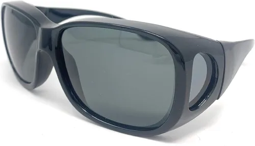 Vista 4 de Gafas de sol polarizadas grandes para hombres y mujeres